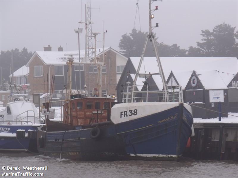 pamela s (Fishing vessel) - IMO , MMSI 235000887, Call Sign MOPA under the flag of United Kingdom (UK)