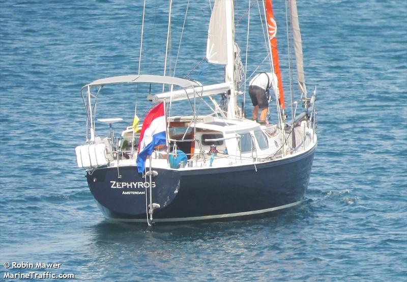 zephyros (Sailing vessel) - IMO , MMSI 244010535, Call Sign PG7923 under the flag of Netherlands