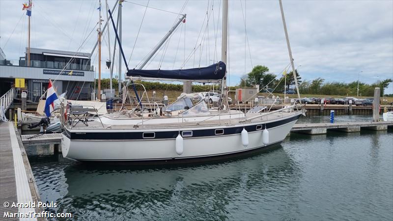 anemone (Sailing vessel) - IMO , MMSI 244027333, Call Sign PD2136 under the flag of Netherlands