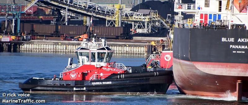 haisea wamis (Tug) - IMO 9942964, MMSI 316052589, Call Sign CFA4195 under the flag of Canada