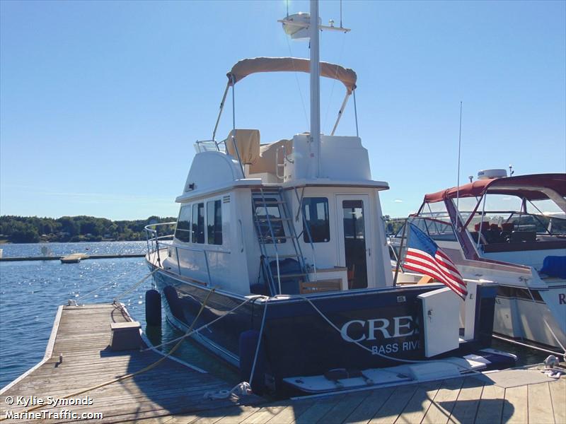 crest (Pleasure craft) - IMO , MMSI 367582580, Call Sign WDG8923 under the flag of United States (USA)