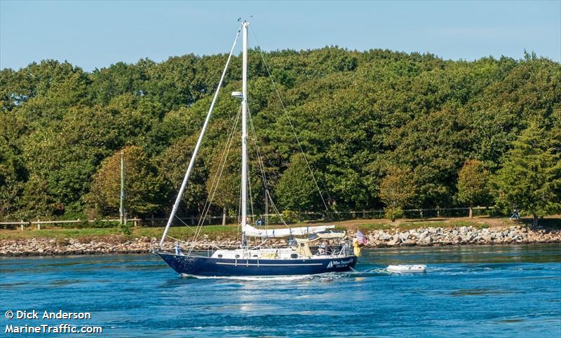 blue dancer (Sailing vessel) - IMO , MMSI 368237240, Call Sign WDM7786 under the flag of United States (USA)