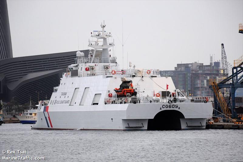 cg609 (Law enforcment) - IMO , MMSI 416256600, Call Sign BR4788 under the flag of Taiwan