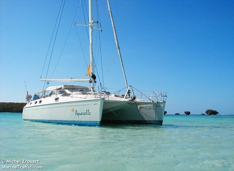 aquarelle (Sailing vessel) - IMO , MMSI 540021620, Call Sign FJ9567 under the flag of New Caledonia