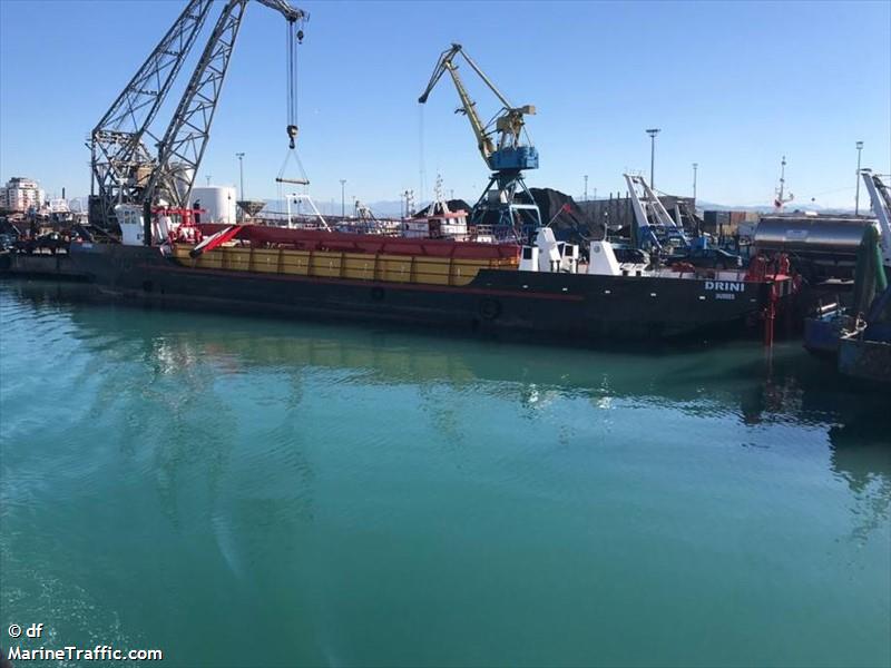 devis iii (Hopper Dredger) - IMO 7207396, MMSI 201100192, Call Sign ZADR9 under the flag of Albania