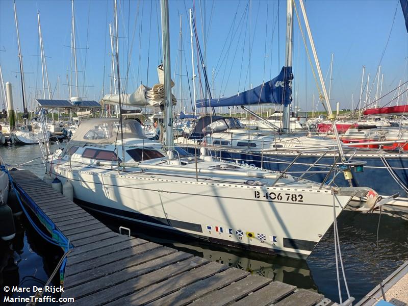 stamina (Sailing vessel) - IMO , MMSI 205383170, Call Sign OQ3831 under the flag of Belgium