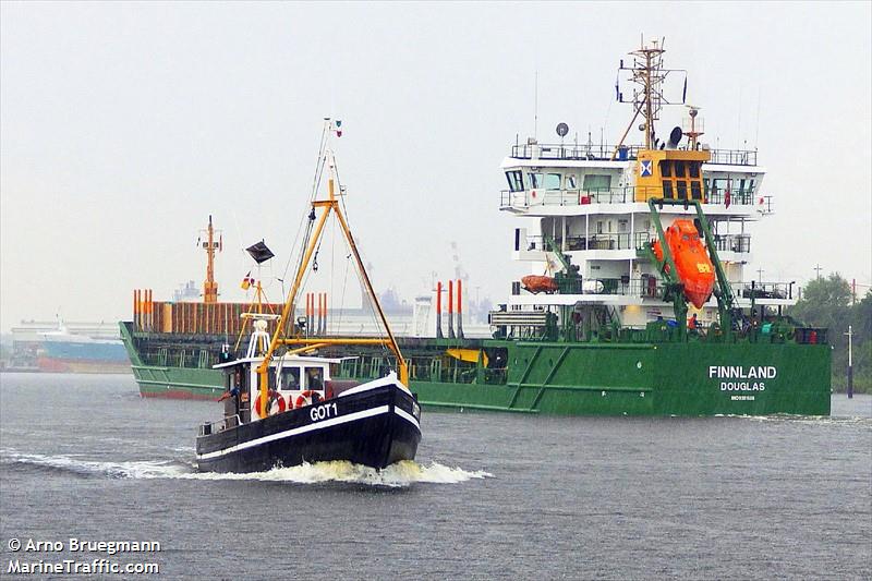 pionier (Fishing vessel) - IMO , MMSI 211509550, Call Sign DF4830 under the flag of Germany