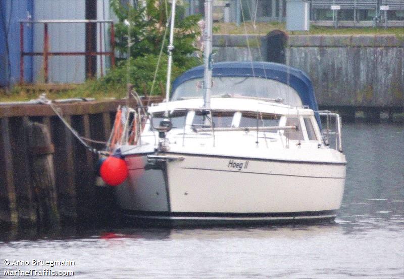 hoeg 2 (Pleasure craft) - IMO , MMSI 211620970, Call Sign DK7329 under the flag of Germany