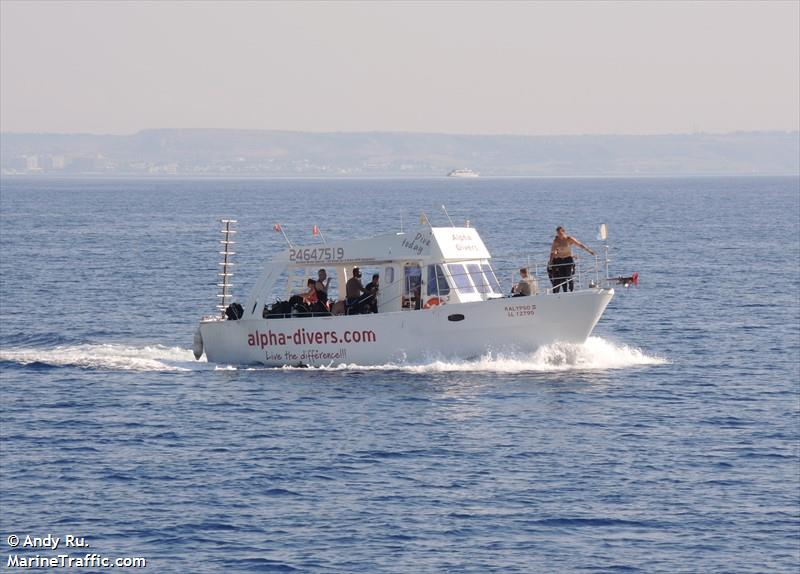 kalypso ii (Diving ops) - IMO , MMSI 212983010 under the flag of Cyprus