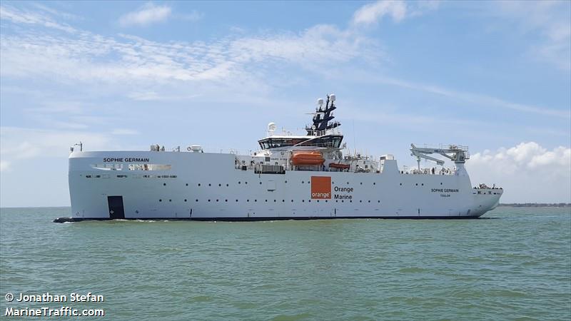 sophie germain (Cable Layer) - IMO 9930507, MMSI 228438600, Call Sign FMUQ under the flag of France