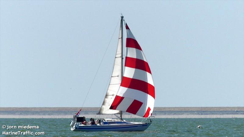 moonlight mile (Sailing vessel) - IMO , MMSI 244000314, Call Sign PE2718 under the flag of Netherlands