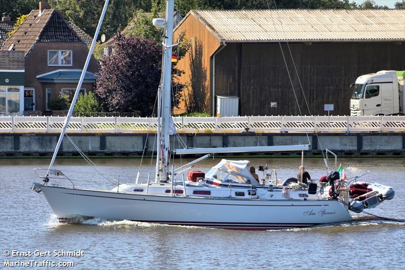 am spraoi (Sailing vessel) - IMO , MMSI 250013890, Call Sign EIA2356 under the flag of Ireland