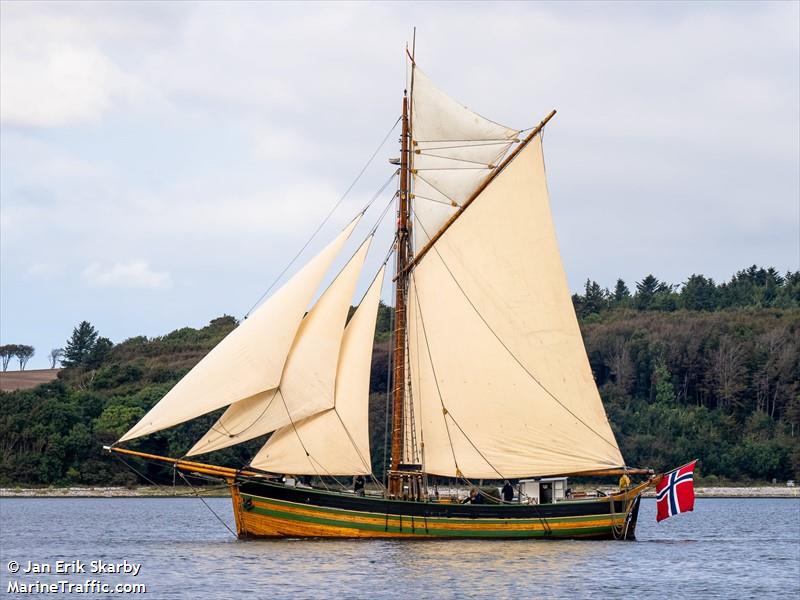 skreien (Sailing vessel) - IMO , MMSI 257656800, Call Sign LKOQ under the flag of Norway
