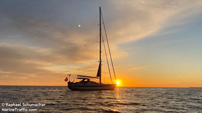 grischa (Sailing vessel) - IMO , MMSI 269118170, Call Sign HBY5860 under the flag of Switzerland