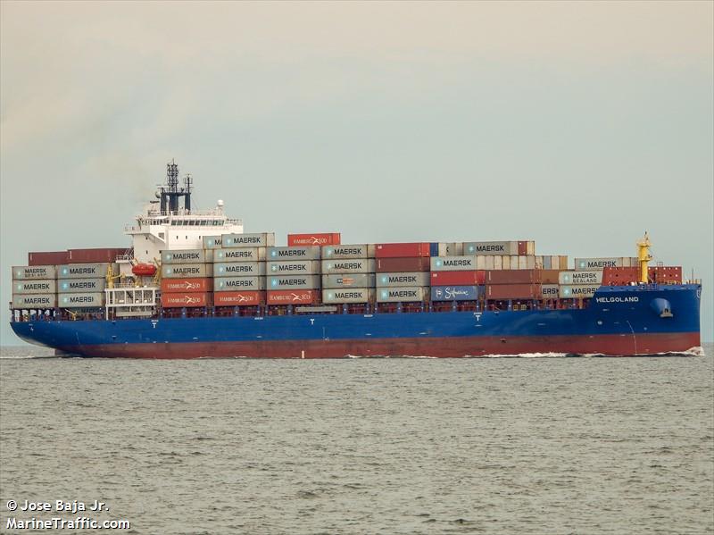 helgoland (Container Ship) - IMO 9944766, MMSI 305523000, Call Sign V2HR4 under the flag of Antigua & Barbuda