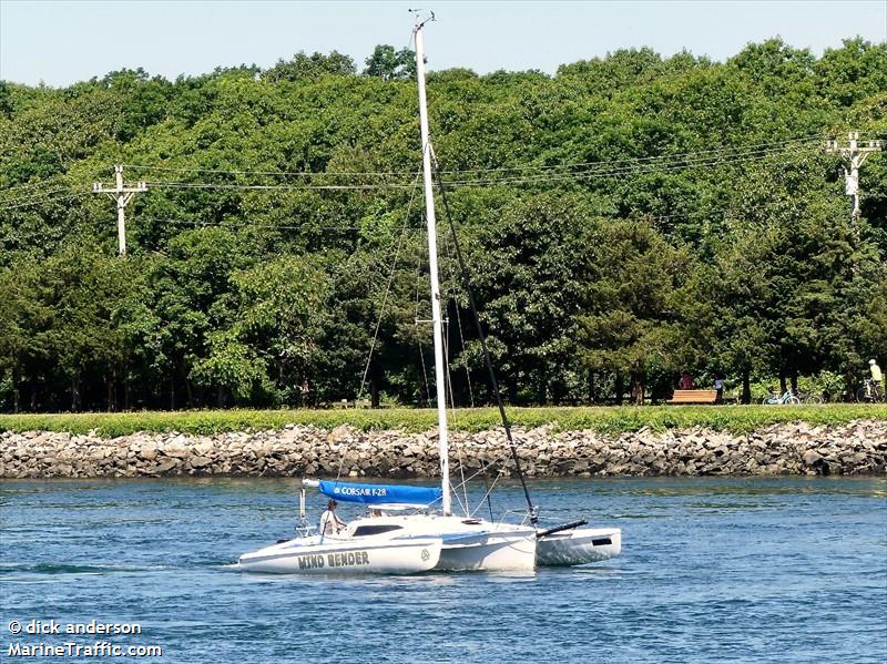 mind bender (Sailing vessel) - IMO , MMSI 338318713 under the flag of USA