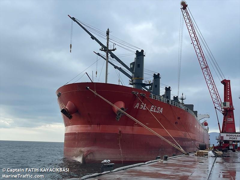 asl elsa (Bulk Carrier) - IMO 9300623, MMSI 352002893, Call Sign 3E4668 under the flag of Panama