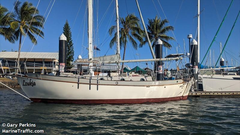 sv loukia (Sailing vessel) - IMO , MMSI 503108190, Call Sign APR11Q under the flag of Australia