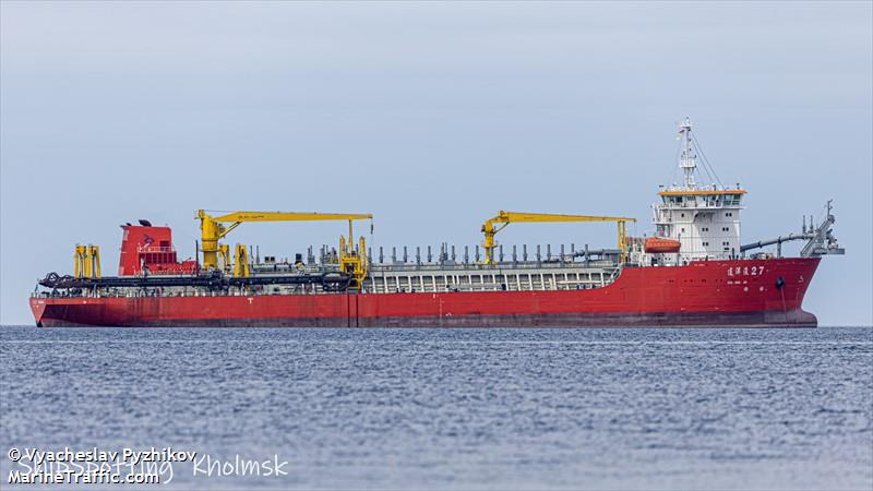 lian yang jun 27 (Hopper Dredger) - IMO 9714551, MMSI 511101061, Call Sign BQII under the flag of Palau