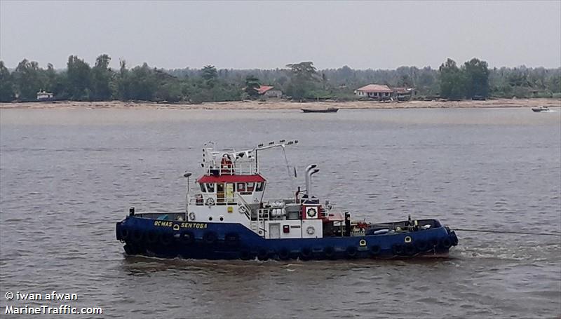 tb.bomas sentosa (Towing vessel (tow>200)) - IMO , MMSI 525020067, Call Sign YDA4471 under the flag of Indonesia