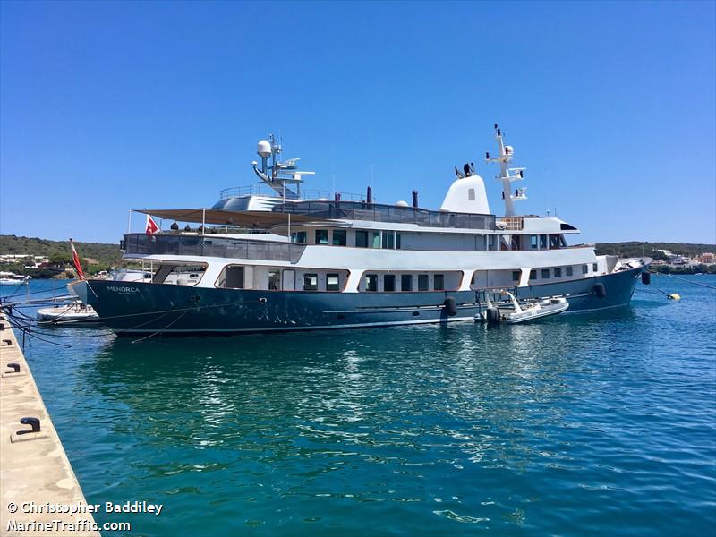 menorca (Yacht) - IMO 5399511, MMSI 247386080, Call Sign IJ2205 under the flag of Italy