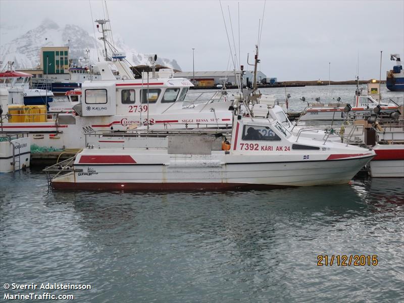 dimon (Fishing vessel) - IMO , MMSI 251304240, Call Sign 7392 under the flag of Iceland