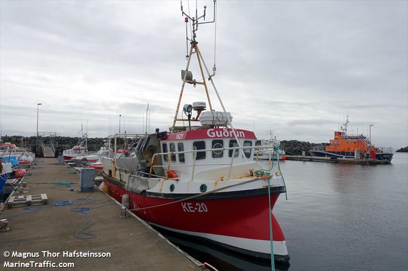 gudrun ke-20 (Fishing vessel) - IMO , MMSI 251306740, Call Sign 1621 under the flag of Iceland