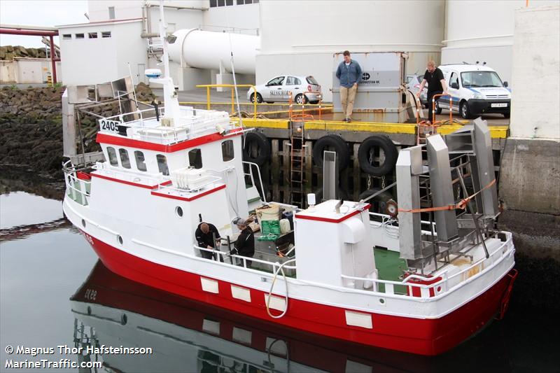 andey (Fishing vessel) - IMO , MMSI 251580540, Call Sign 2405 under the flag of Iceland