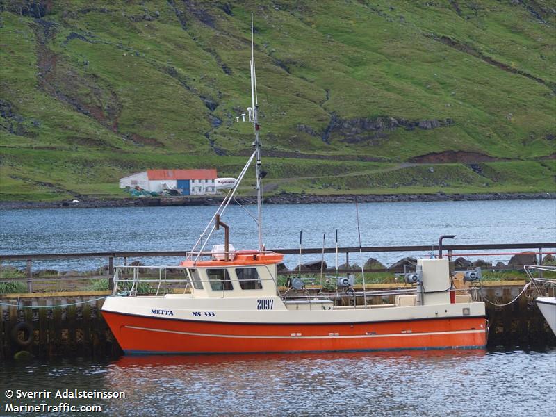 metta ns-333 (Fishing vessel) - IMO , MMSI 251582440, Call Sign 2097 under the flag of Iceland