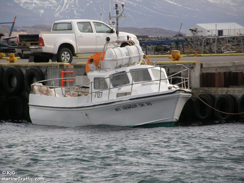 nyi vikingur sk-95 (Fishing vessel) - IMO , MMSI 251711110, Call Sign 7127 under the flag of Iceland
