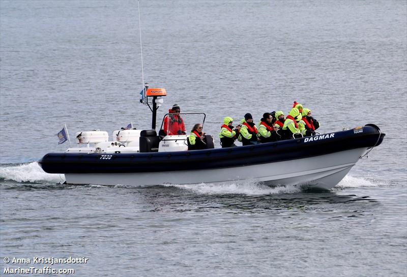 dagmar (Passenger ship) - IMO , MMSI 251853540, Call Sign 7830 under the flag of Iceland