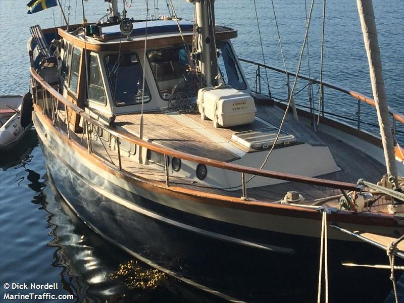 samoa (Pleasure craft) - IMO , MMSI 265775970, Call Sign SF2930 under the flag of Sweden