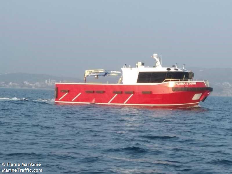 flama storm (Port tender) - IMO , MMSI 271051130, Call Sign TCA7389 under the flag of Turkey