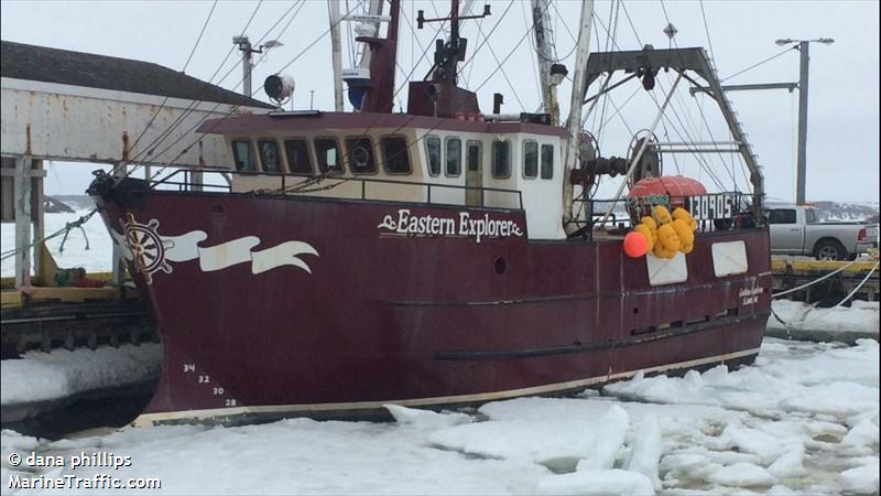 eastern explorer (Fishing vessel) - IMO , MMSI 316002301 under the flag of Canada