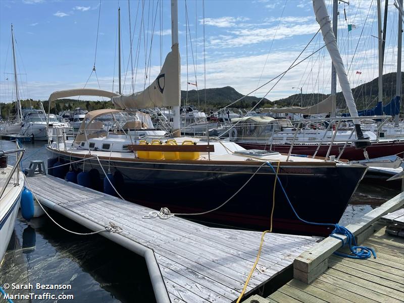 second wind (Sailing vessel) - IMO , MMSI 316026732 under the flag of Canada