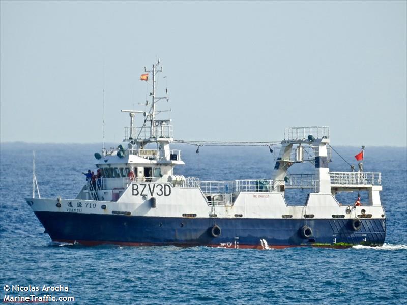 yuanyu710 (Fishing Vessel) - IMO 9946520, MMSI 412549424, Call Sign BZV3D under the flag of China