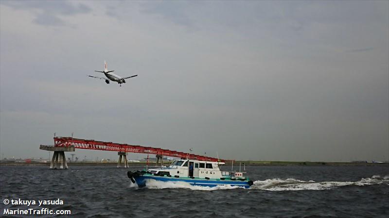 isana 3 go (Port tender) - IMO , MMSI 431008939 under the flag of Japan