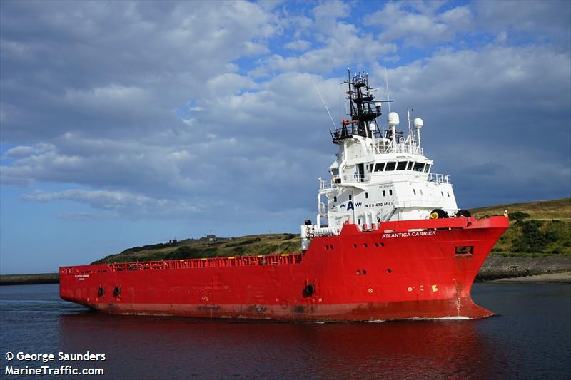 atlantica carrier (Offshore Tug/Supply Ship) - IMO 9365104, MMSI 209644000, Call Sign 5BGN6 under the flag of Cyprus