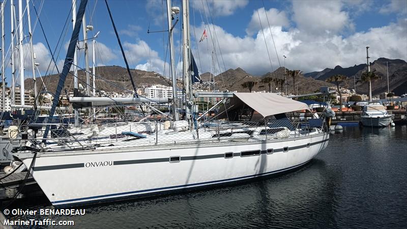 onvaou (Sailing vessel) - IMO , MMSI 227404210, Call Sign FAD5481 under the flag of France