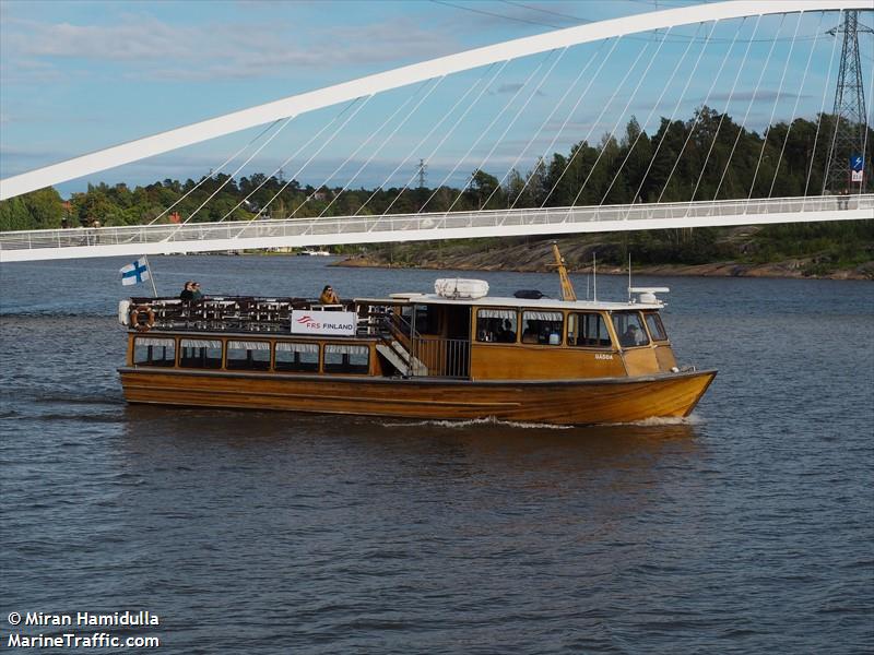 gaedda (Passenger ship) - IMO , MMSI 230065900, Call Sign OF3893 under the flag of Finland