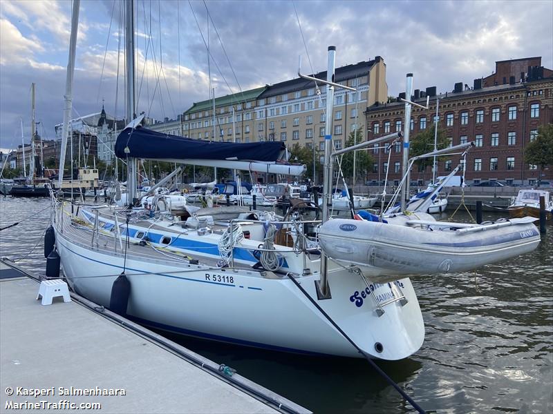 sy second june (Sailing vessel) - IMO , MMSI 230181760 under the flag of Finland