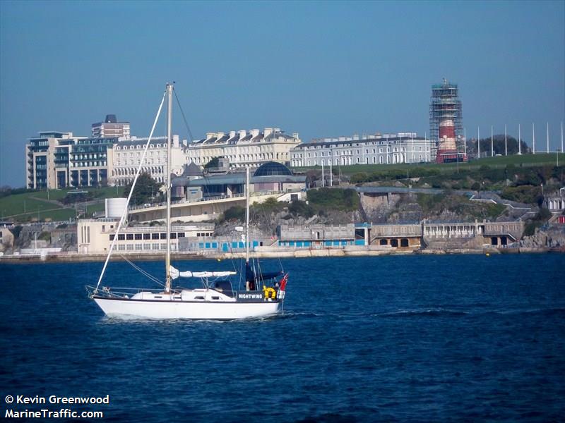 nightwing (Sailing vessel) - IMO , MMSI 235017507, Call Sign MAVW under the flag of United Kingdom (UK)