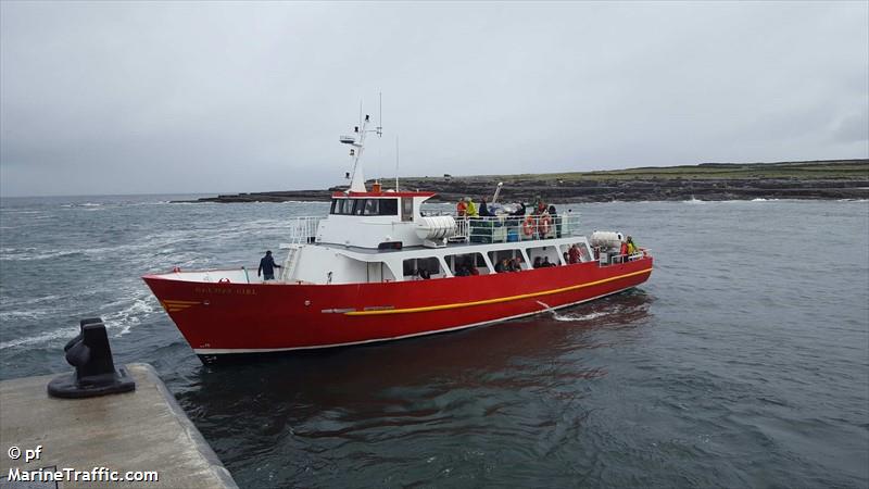 galway girl (Passenger ship) - IMO , MMSI 250003039 under the flag of Ireland