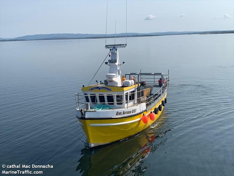 girl autumn (Fishing vessel) - IMO , MMSI 250103683, Call Sign EI2786 under the flag of Ireland