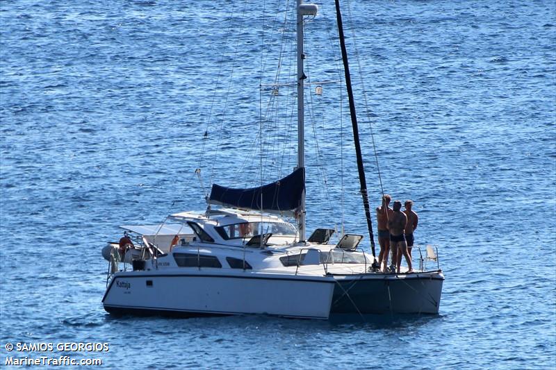 kattaja (Sailing vessel) - IMO , MMSI 265740110 under the flag of Sweden