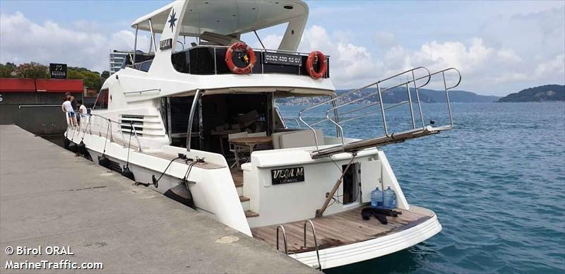 ea winars (Pleasure craft) - IMO , MMSI 271020002, Call Sign YM3928 under the flag of Turkey
