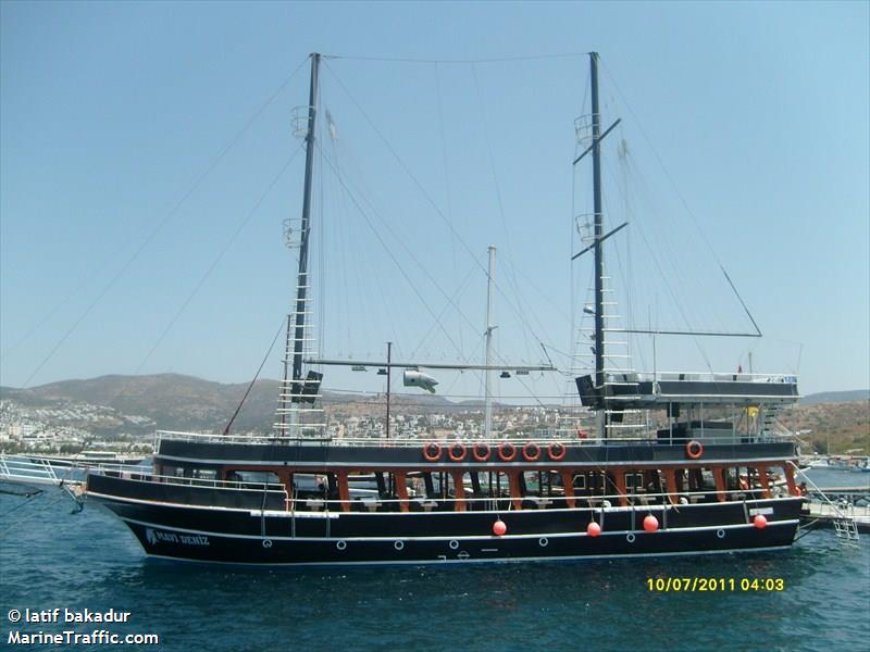 mavi deniz (Passenger ship) - IMO , MMSI 271040666, Call Sign TC8533 under the flag of Turkey