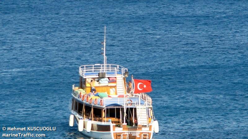 sakir basaran (Passenger ship) - IMO , MMSI 271041347, Call Sign TC3589 under the flag of Turkey