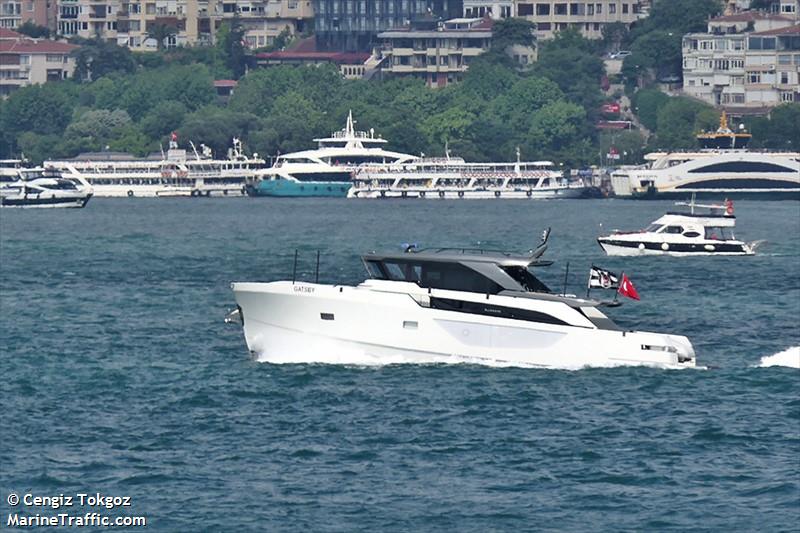 gatsby (Pleasure craft) - IMO , MMSI 271050787, Call Sign YMB6179 under the flag of Turkey