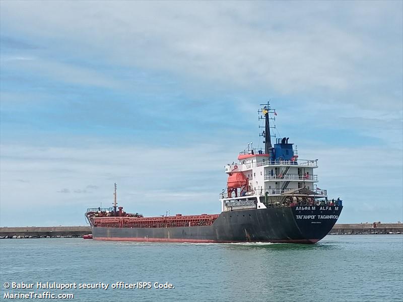 alfa m (General Cargo Ship) - IMO 9419084, MMSI 273611180, Call Sign UBWY6 under the flag of Russia